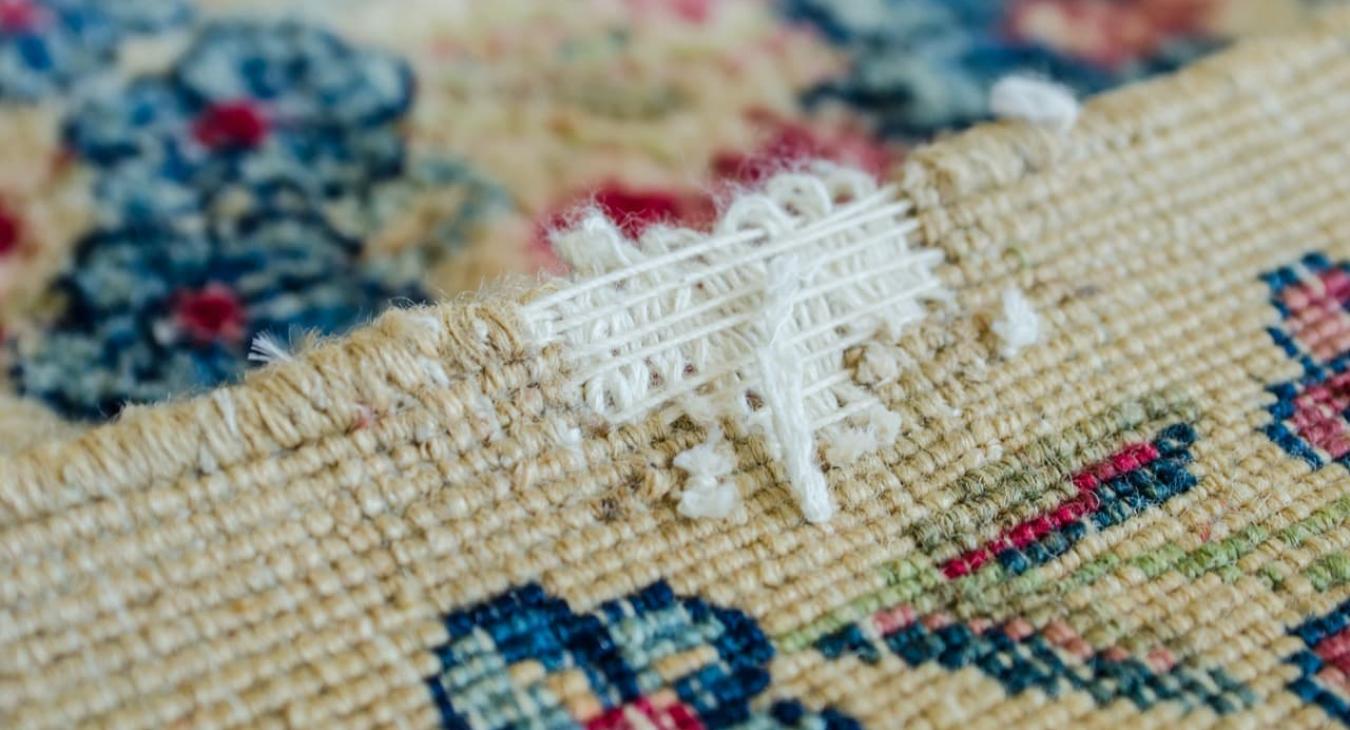 Restauration de tapis