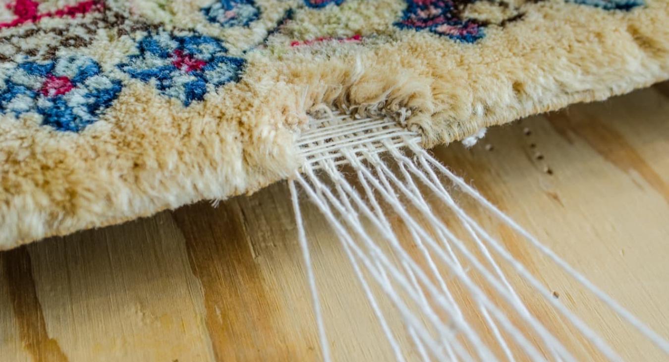 Restauration de tapis